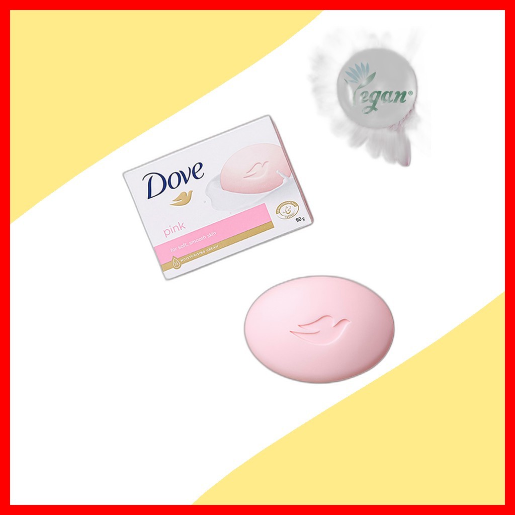 [daiso] Dove Pink Beauty Bar, 90g, 1pc / Korean Beauty Bar / Moisturizing Cleanser / ของแท้ 100% โดย