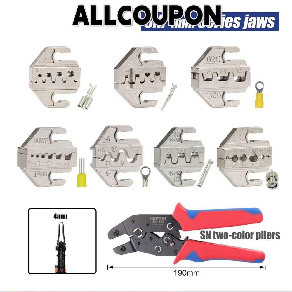 LAKAMLA SN CRIMPING คีม Jaw, SN-2546B 02C 06WF 2549 03H CRIMPING คีมขากรรไกร,กว้าง 4 มม.48B 58B CRIM