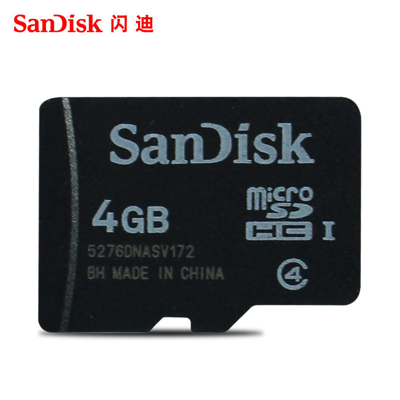 sdcard แท้ sd card Original Flashdi TF Card 4G โทรศัพท์มือถือการ์ดหน่วยความจําเสียง MP3 ร้องเพลงเล่น