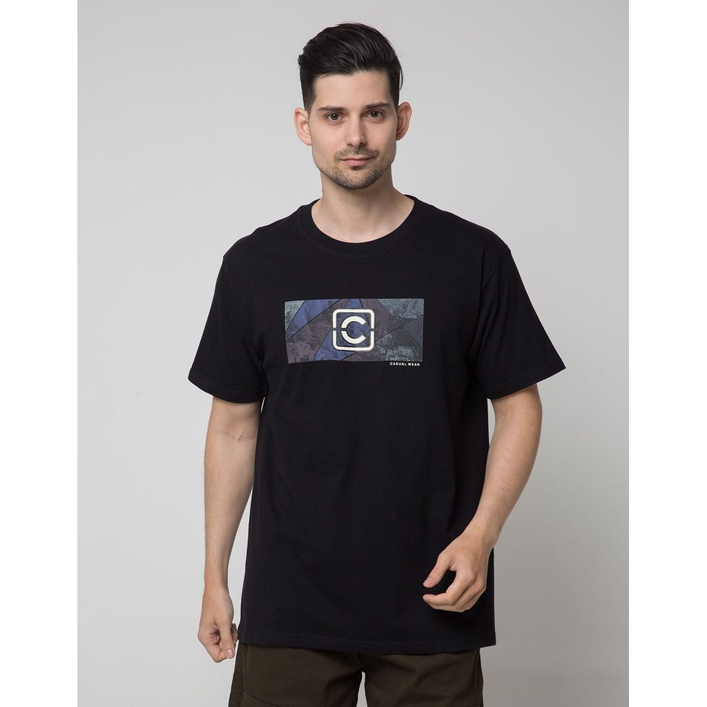 แฟชั่นCole Kaos Lengan Pendek Cole At Square Pria 116957206