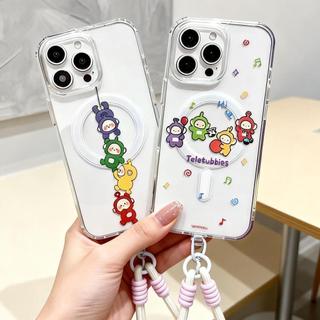 💟Stars-ลวดลายน่ารัก ชาร์จไร้สาย พร้อมสายคล้อง เคส iPhone 17PROMAX เคสไอโฟน 13PRO 16PRO 15 14PLUS 12 11-CHXYCK47