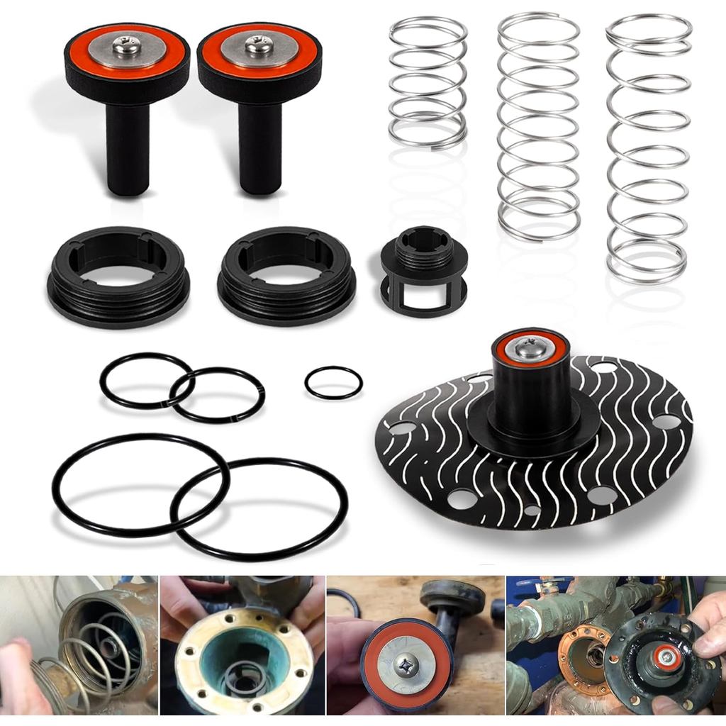 3/4"-1" ชุดซ่อม Backflow ครบชุดเปลี่ยนสําหรับ Zurn Wilkins 975XL และ 975XL2 Backflow ป้องกันเปลี่ยน,