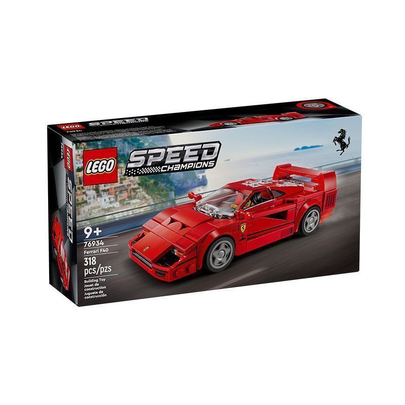 Supercar Series 76934 F40 Supercar Building Block ของเล่นประกอบ Lego Ferrari