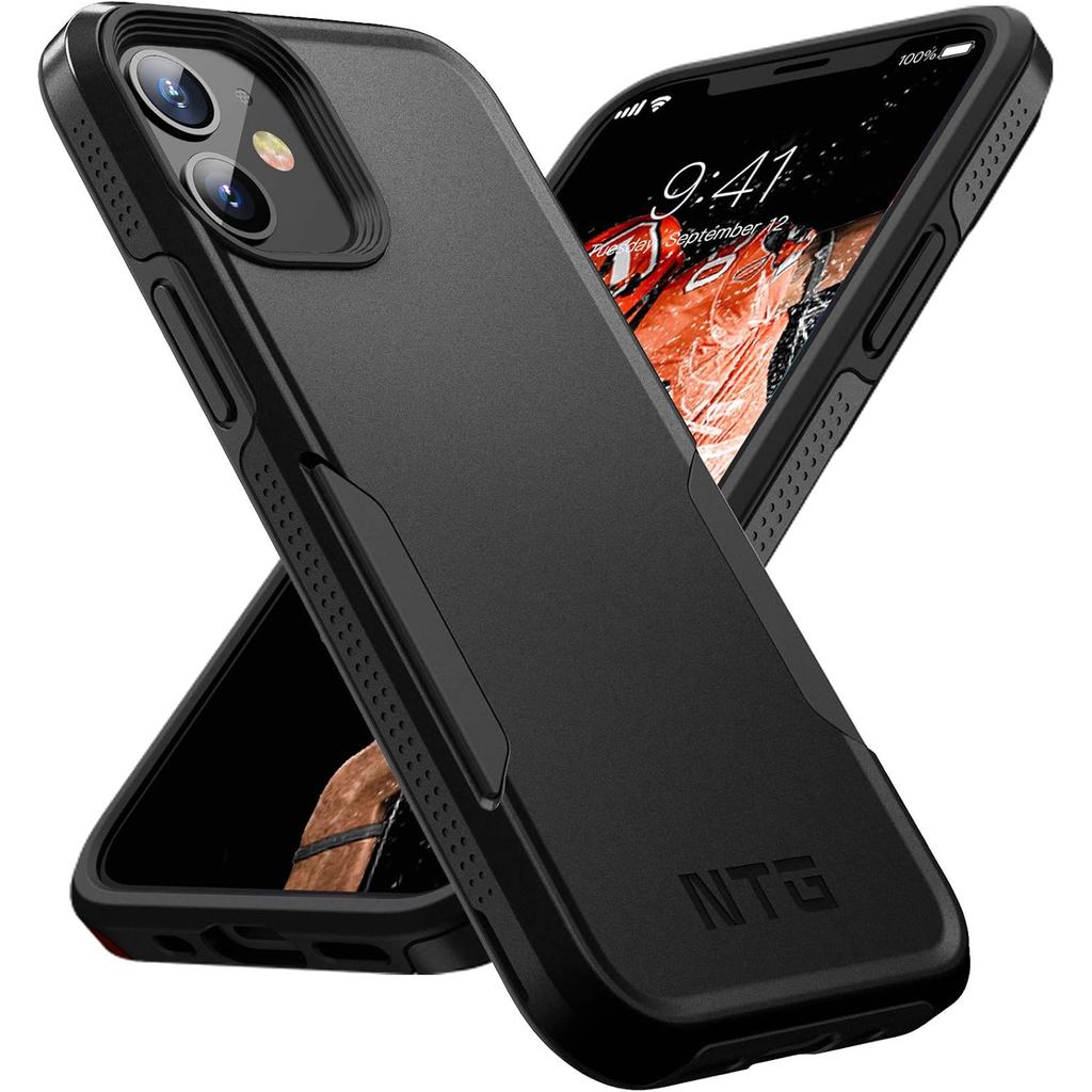 NTG[2023 ออกแบบใหม่สําหรับ iPhone 11 Case, Heavy-Duty Tough Rugged Lightweight Slim เคสกันกระแทกสําห