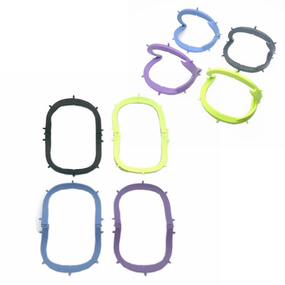 1pc Dental Foldable Frame Plastic Rubber Dam Sheets Holder Oral Barrier Tools Dental Rubber Dam Fram