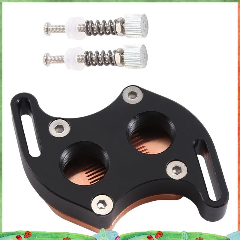 รูปตัว S CPU Water Cooling Block Cooler South Bridge Northbridge Block สําหรับคอมพิวเตอร์ CPU Block 