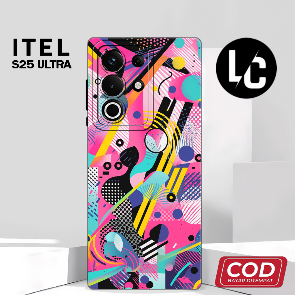 (AQ 34) softcase iteel s25 motif นามธรรมพิเศษอะนิเมะน่ารักความงามปลอก itel s25 ULTRA Mika Hp-Case Ca