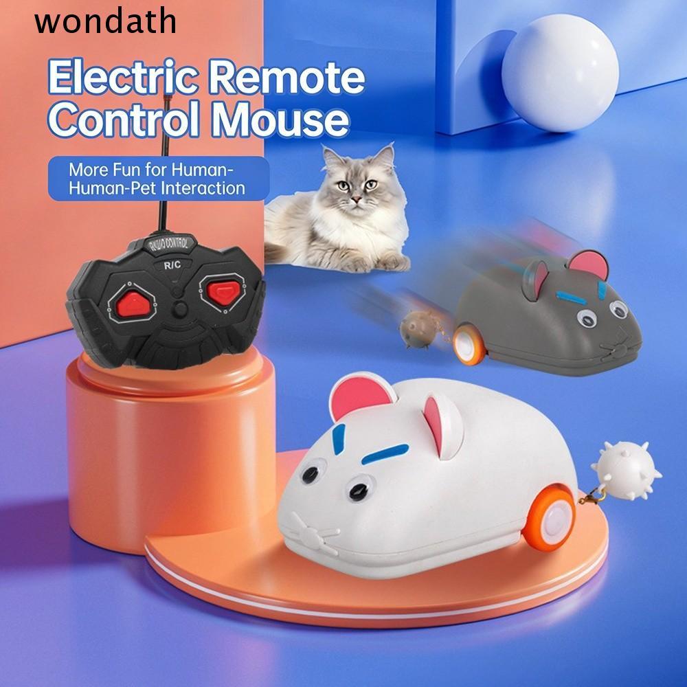 WONDA Racer Toy, Pet Play Wireless Remote Pet Simulation Toy, Gift Cat Entertainment Simulation Mous