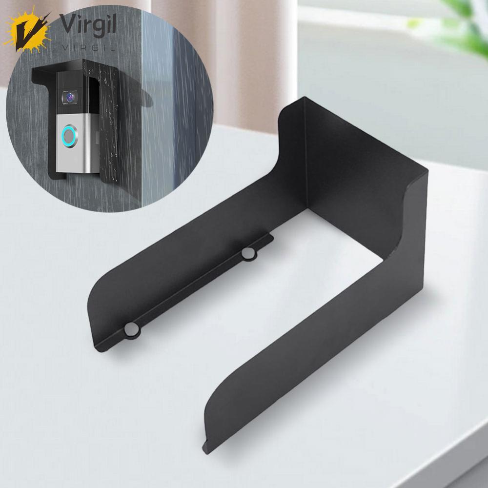 [Virgil.th] Doorbell Rain Cover Ring Doorbell Anti-Glare Cover แหวนโลหะ Doorbell Cover Plate สําหรับ