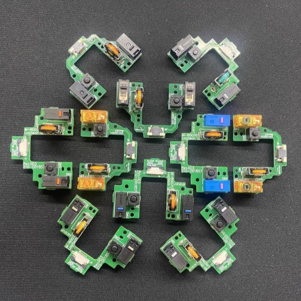 #GPW微动热插拔鼠标按键免焊接小板总成配件一代二代三代原装GPW微动热插拔鼠标按键免焊接小板总成配件一代二代三代原装@