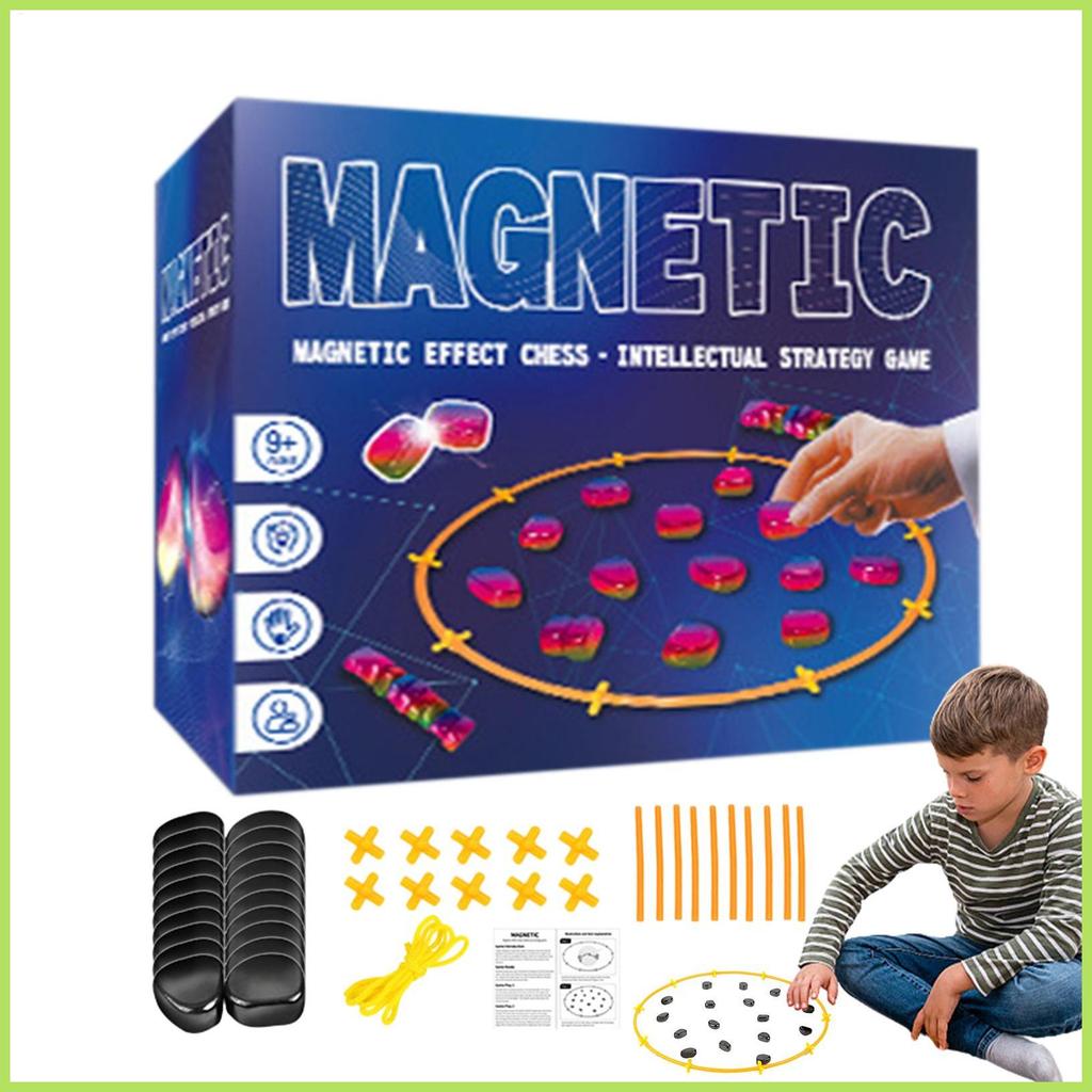 Interactive Magnet Chess Interactive Board Chess Game Magnetic Parent-Child Travel Puzzle การออกกําล