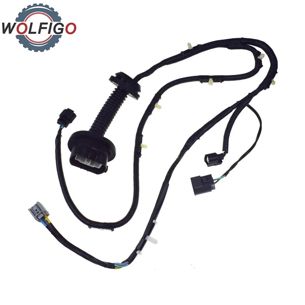 REAR ประตูจัมเปอร์สายไฟ LH ไดร์เวอร์ด้านข้างสําหรับ Ford F150 Crew Cab 2009-2014 9L3Z14631CAA 9L3Z-1