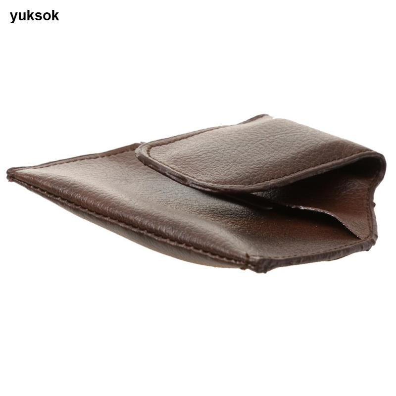 Yuksok กระเป๋าหนัง PU สีเทา สำหรับชอล์กและอุปกรณ์บิลเลียดสนุ๊กเกอร์ — صورة 4