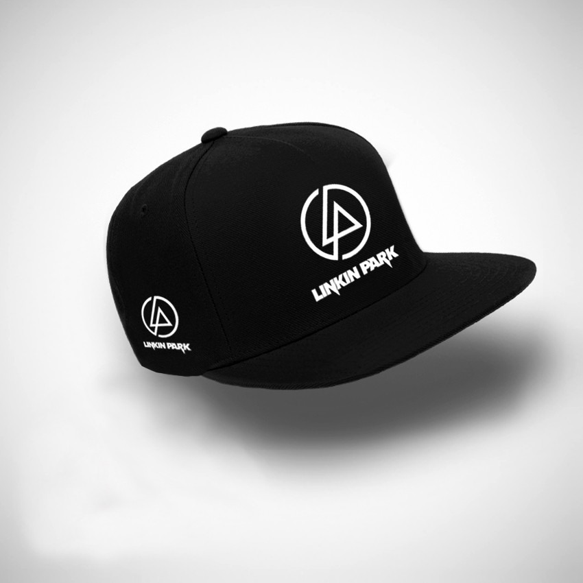 Linkin Park พิมพ์โลโก้สำหรับทั้งหญิงและชาย Snapback หมวกแก๊บแบน Est15พรีเมี่ยม Sto 54-60cm