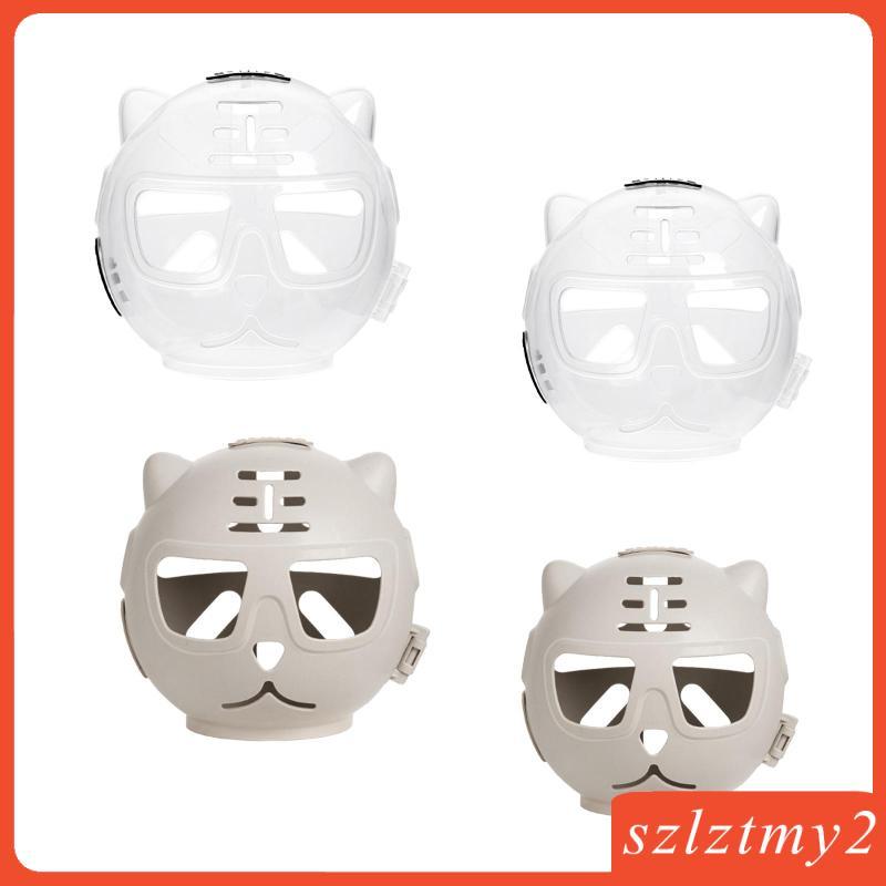 [Szlztmy2] Cat Muzzle Ball อุปกรณ์ลูกแมว, Anti Licking Color De La Mouche สําหรับสัตว์เลี้ยงที่สะดวก