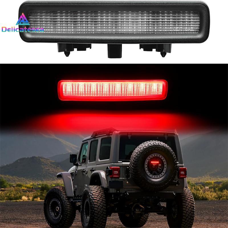 [Delicatesea] ไฟเบรค LED 3Rd สําหรับ Jeep Wrangler JL 2018-2024 ด้านหลัง High Mount Stop Light ไฟเบร
