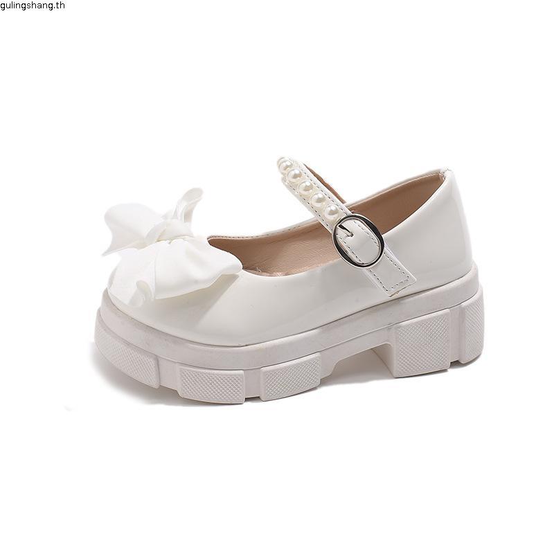 V998 รองเท้าคัดชู เด็กผู้หญิง โบว์ หนัง PU แบบเงา สำหรับน้อง 3-8 ขวบ New พร้อมส่งในไทย C68 💕✨