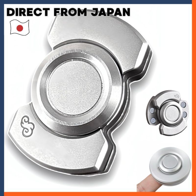 Fidget Toy 3in1 Slide Spin Click Metal Stress Relief EDC ADHD Toy