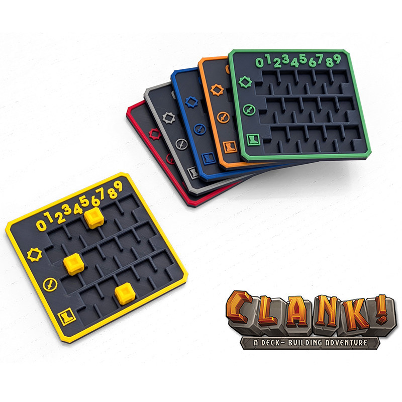 อุปกรณ์เสริมเกมกระดาน Clank Trackers clank Accessories Counter 3D Printing Accessories อัพเกรด