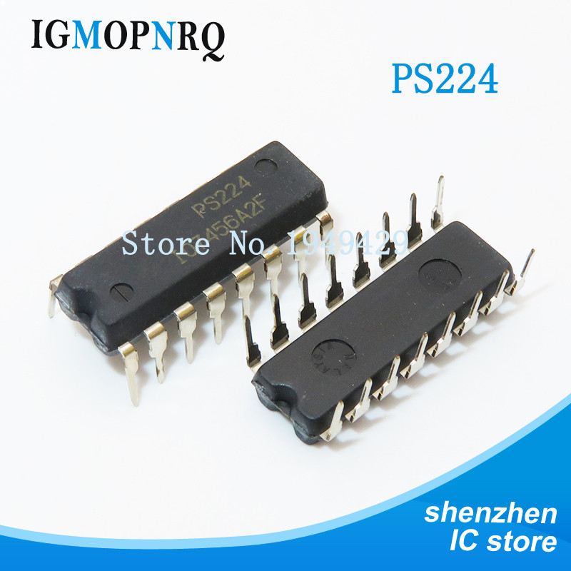 5 ชิ้น PS224 PS224U PS224C DIP16 offen ใช้ชิปแล็ปท็อปใหม่