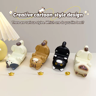 แท่นวางโทรศัพท์มือถือและแท็บเล็ต for iPhone ลายลูกแมวน้อยสไตล์การ์ตูนแท่นวางตั้งโต๊ะที่มั่นคงและของตกแต่งสุดน่ารักทั่วไป