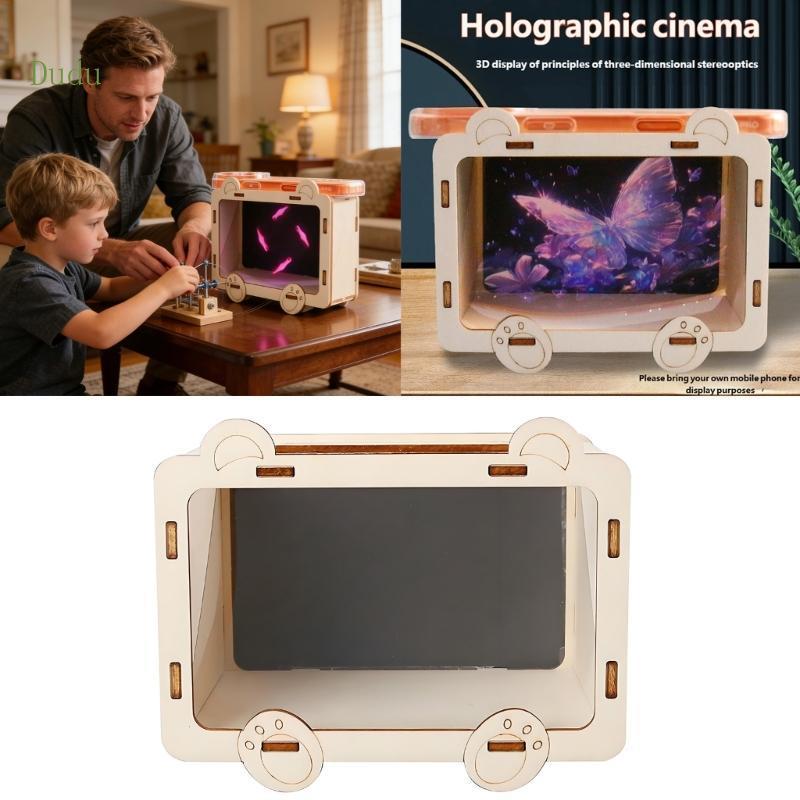 Dudu Hologram Viewer สําหรับการทดลองบทเรียนฟิสิกส์และการเล่นที่สร้างสรรค์