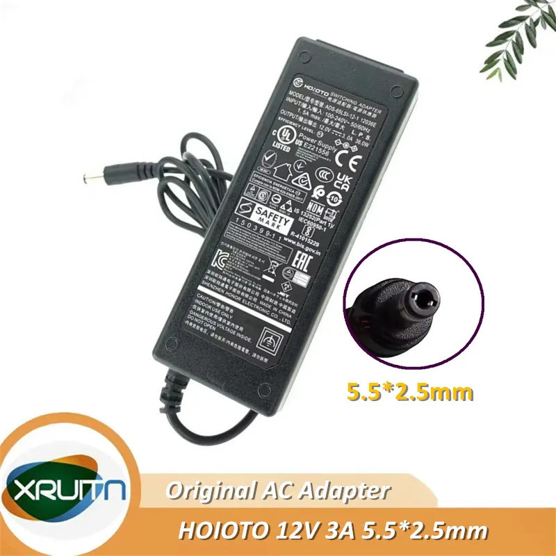 ของแท้ Hoioto ADS-65LSI-12-1 อะแดปเตอร์ AC/DC 12V 3A 36W ​ADS-40SI-12-3 เครื่องชาร์จไฟสําหรับแหล่งจ่