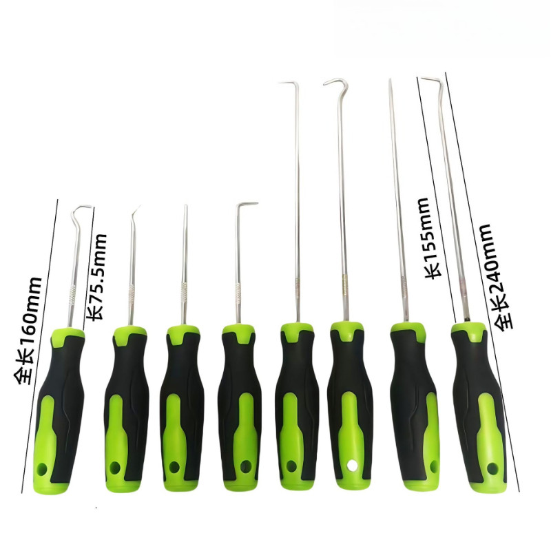 4/8pcs Car Pick Hook ชุด O แหวนซีลน้ํามันไขควง Puller Remover O-Ring Seal ปะเก็นเครื่องมือซ่อมรถยนต์