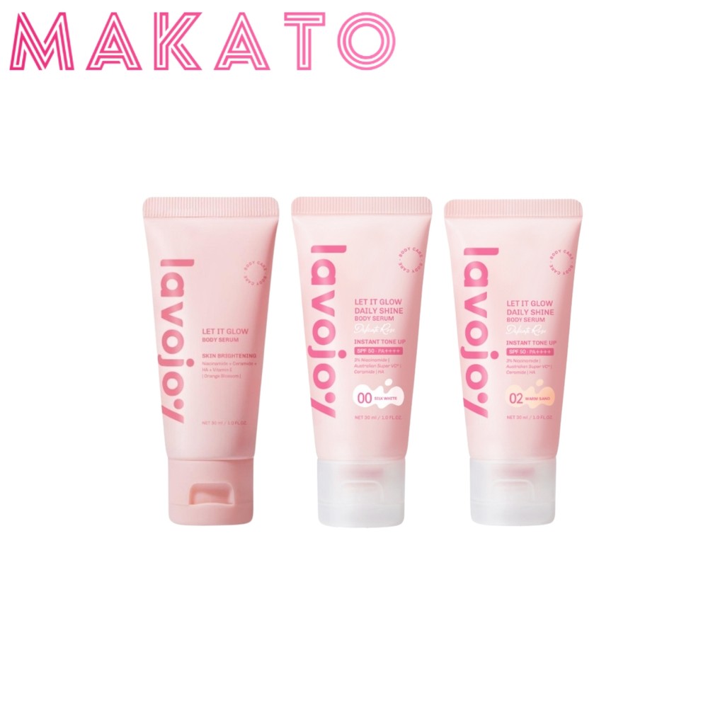 lavojoy Let It Glow Body Serum Orange Blossom 30ml ไนอาซินาไมด์ เซราไมด์ กรดไฮยาลูรอนิคและวิตามินอี