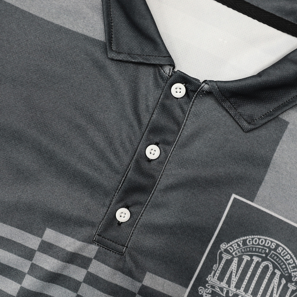 [จัดส่งภายใน 1-3 วัน]2026 เสื้อโปโลผู้ชายแฟชั่นแขนสั้นลำลองสไตล์อังกฤษเสื้อโปโล - รูปที่ 3