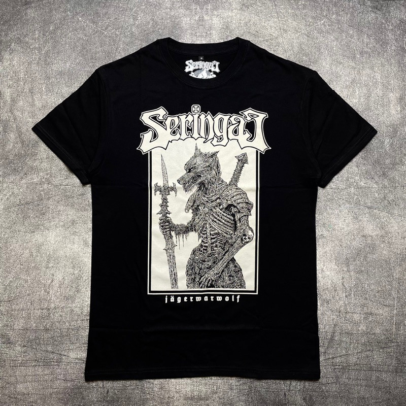 เสื้อยืด SERINGAI X JAGER - สินค้าอย่างเป็นทางการของ JAGERWARWOLF
