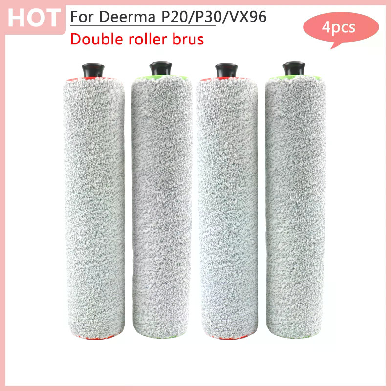 สําหรับ Deerma P20 P30 VX96 เครื่องใช้ในบ้าน Rolling แปรงชั้นซักผ้าหุ่นยนต์เครื่องดูดฝุ่นภายในเปลี่ย