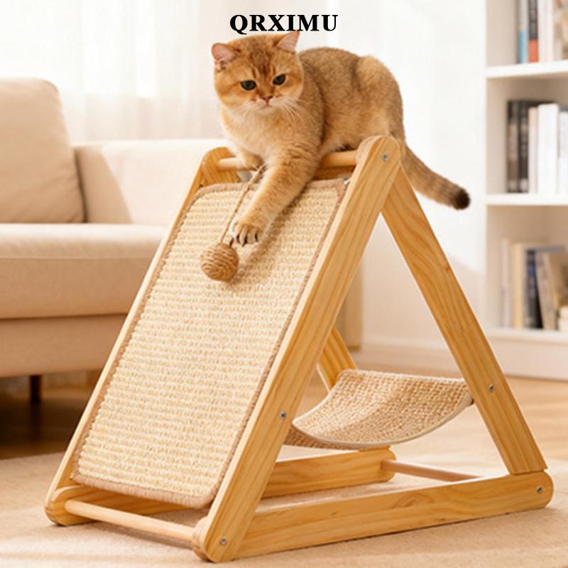 [วงกลมสงศ.นริศนนนนคนอกพราคอเต่า combedสเดิม] Cat Scratcher Bed Hammock Pet Supplies Rest And Play Ca