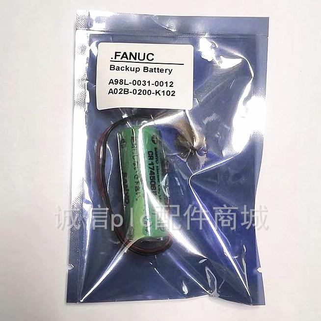 ใหม่/1ชิ้น۩ Original Sanyo CR17450SE-R FANUC A98L-0031-0012 A02B-0200-K102 แบตเตอรี่ลิเธียม
