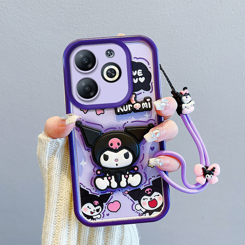 เคส Infinix Hot 40 / Hot 40 PRO Infinix Tecno Spark 20 Pro / X6836 / X6837 เคสน่ารักการ์ตูน 3D dollเคส เคสโทรศัพท์นุ่มน่ารัก-Casing BB-TYGZ - รูปที่ 4