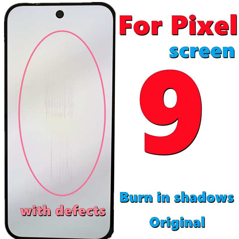 Original AMOLED สําหรับ Google Pixel 9 จอแสดงผล LCD Touch Screen Digitizer Assembly สําหรับ Google G