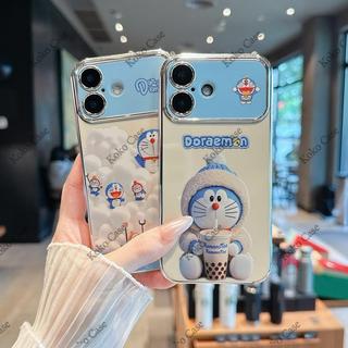เคสโทรศัพท์ลายโดราเอมอนน่ารัก ใช้ได้กับ iPhone 11/13/14/15 Pro/16/17 Pro/16 Pro Max, X/MAX/XR, 7/8 Plus รุ่น: ZT6DSC0560