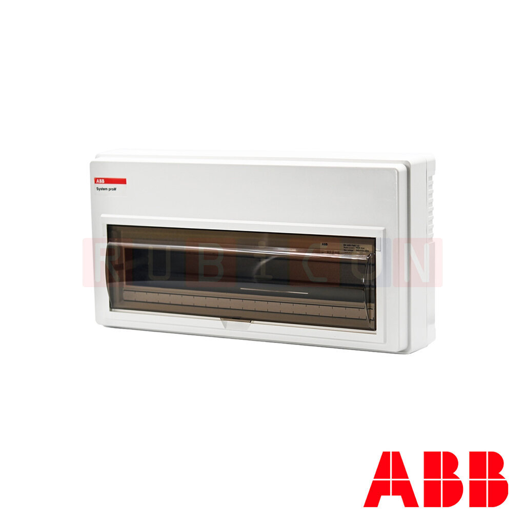 "ABB" SCP16 ตู้คอนซูเมอร์ยูนิต 16 ช่อง (ตู้เปล่า) ABB Consumer Unit SCP16 สำหรับไฟ 1 เฟส 2 สาย