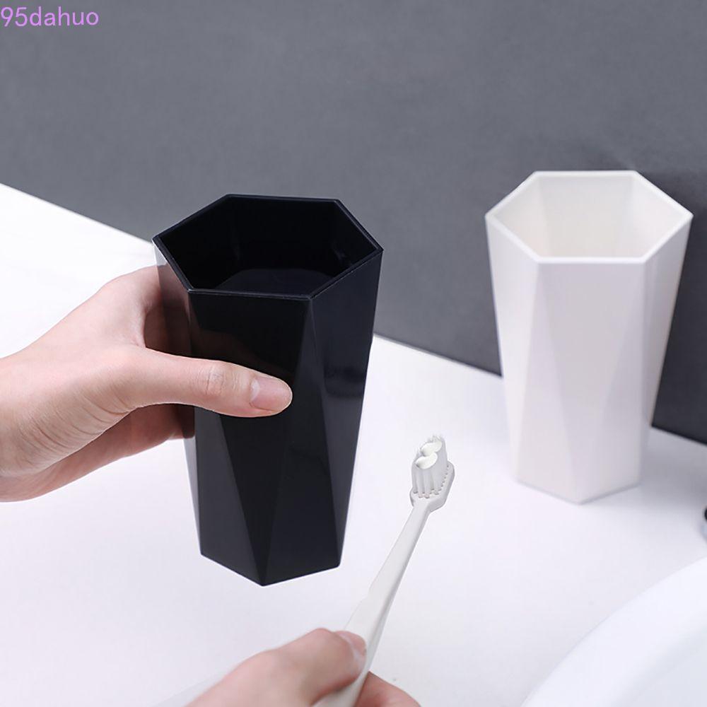 DAHUO ห้องน้ํา Tumblers นมพลาสติกทนความร้อน C0ffee แก้วอุปกรณ์ห้องน้ําถ้วย Drinkware เก็บดื่มผู้ถือแ