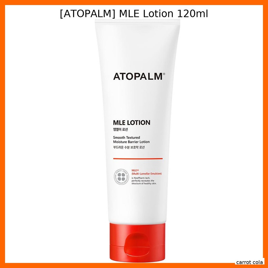 [ATOPALM] MLE Lotion 120ml / Korean MLE Lotion / สูตรบางเบา / ของแท้ 100% โดยแครอทโคล่า
