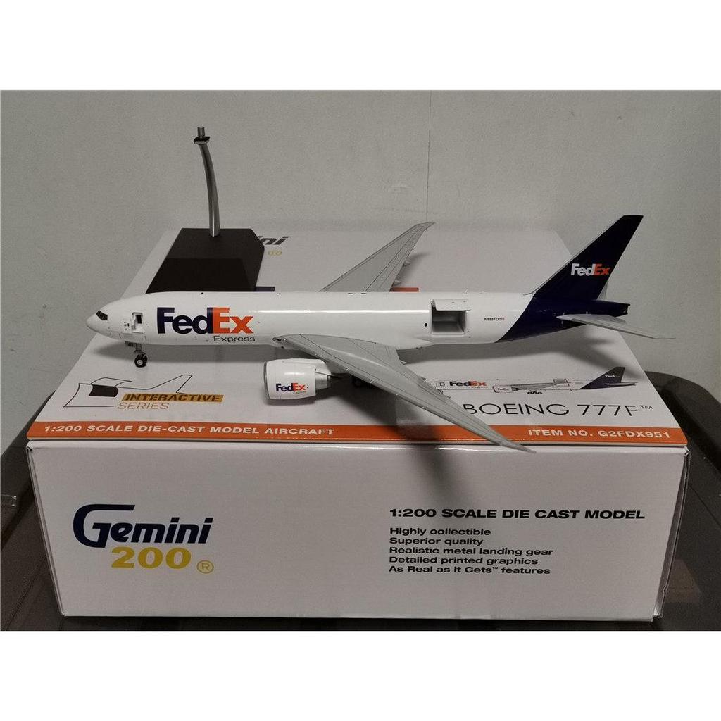 [] Geminijets G2FDX951 1: 200 Federal Express B777-200LRF N888F Open Cabin Version