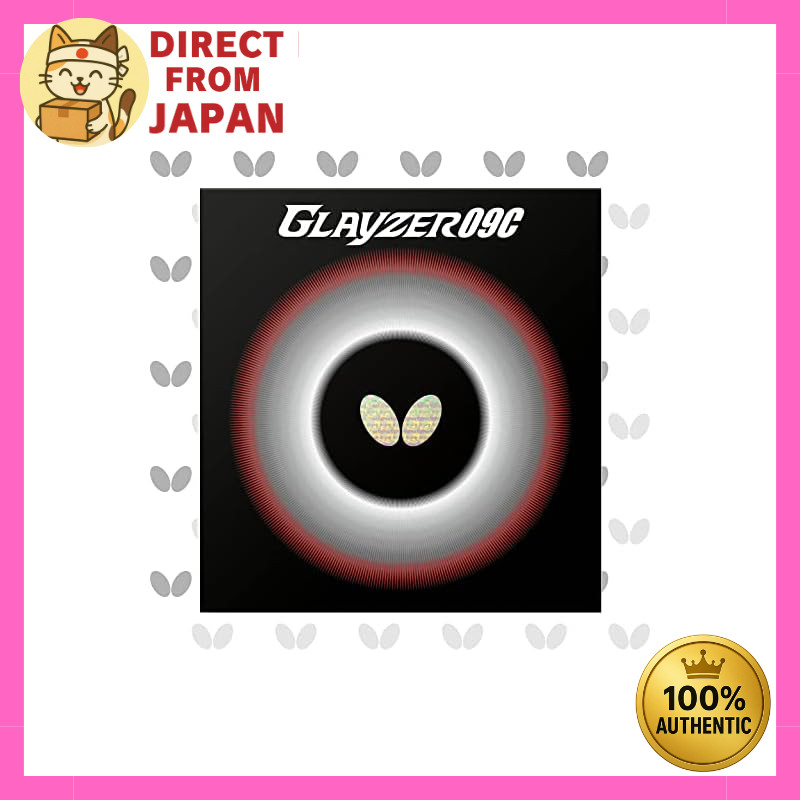 [Direct from Japan] Butterfly Glayzer 09C Table Tennis Rubber Sticky High Tension