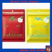【7 แผ่น×2 แพ็ก】LuLuLun Premium Okinawa (กลิ่น Acerola & กลิ่น Shikuwasa) มาส์กหน้าเพื่อผิวสดใส เปล่ง