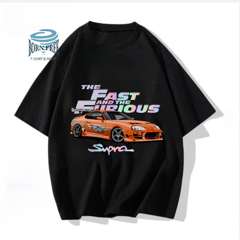 ลายรถ Toyota Supra GR MK5 A90 สำหรับทั้งชายและหญิง ระบายอากาศดี