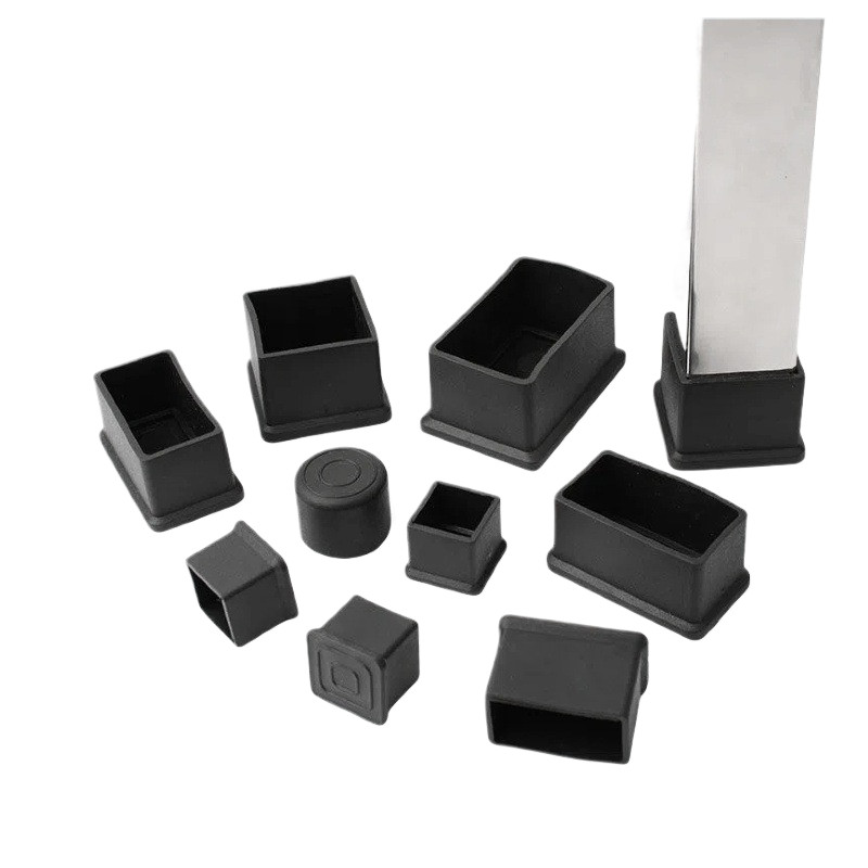 Rubber Footing Square Square Square Square TubeRubber Footing ( ราคา 1 ชิ้น)