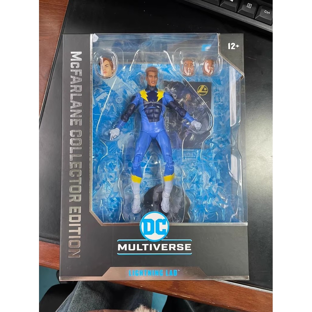 McFarlane Collectors Series Black Lightning Bolt Action Figure