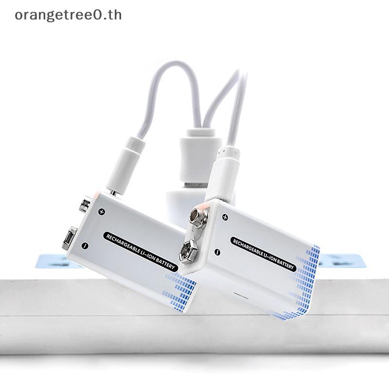 หรือ 9V แบตเตอรี่ 9V li-ion Type-C แบตเตอรี่ 9v แบตเตอรี่ลิเธียมสําหรับมัลติมิเตอร์ไมโครโฟนสายชาร์จ 