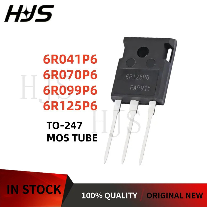5PCS 6R125P6 6R099P6 6R070P6 6R041P6 IPW60R041P6 IPW60R070P6 IPW60R099P6 IPW60R125P6 ทรานซิสเตอร์-24
