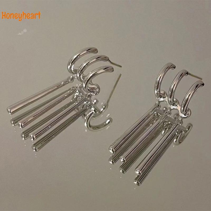 <Honeyheart> 1 คู่ Zoro อะนิเมะต่างหูผู้หญิงผู้ชายคอสเพลย์ต่างหูเจาะเครื่องประดับแฟชั่นปลอม Triple ต