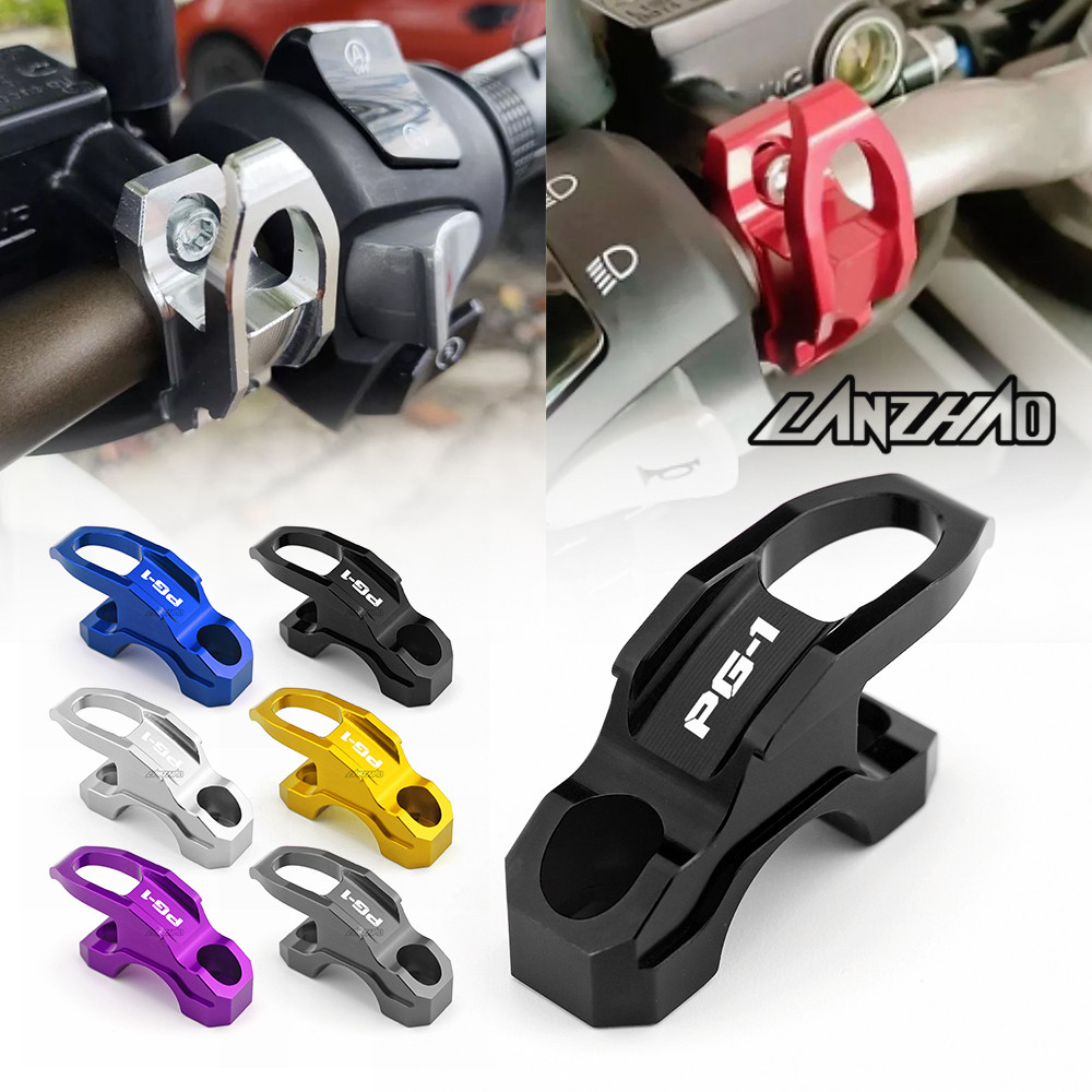 แคลมป์ตะขอแขวนหมวกกันน็อค อลูมิเนียม CNC สําหรับ YAMAHA PG-1 PG1